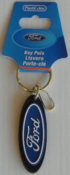 FORD OVAL RUBBER KEY CHAIN 